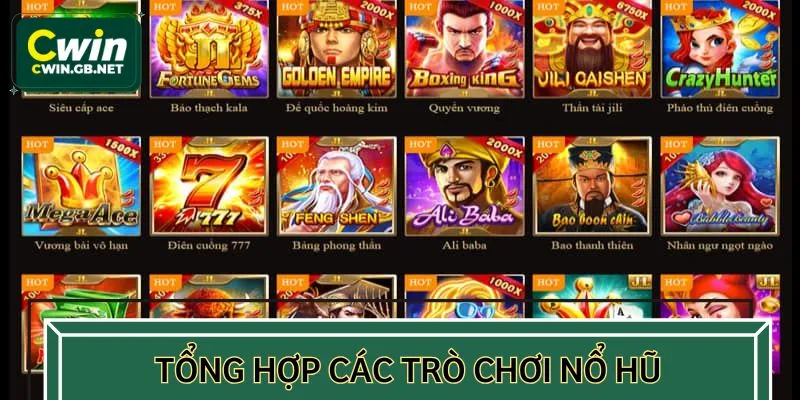 Trải nghiệm loạt siêu phẩm nổ hũ đình đám