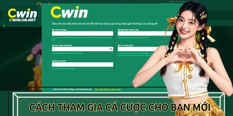 Quy trình tham gia cá cược dễ dàng cho người mới
