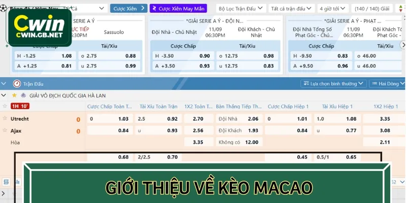 Tìm hiểu đôi nét về kèo Macao