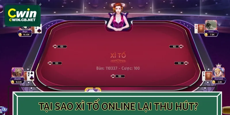Sức hút của Xì tố online với bet thủ cực lớn